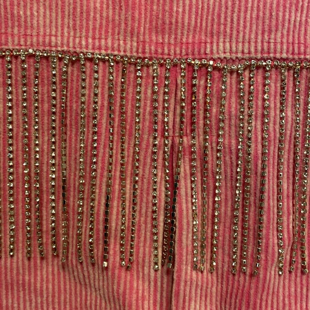 Brand New Blue B Hot Pink Corduroy Cropped Jacket…size M/L - Picture 4 of 7